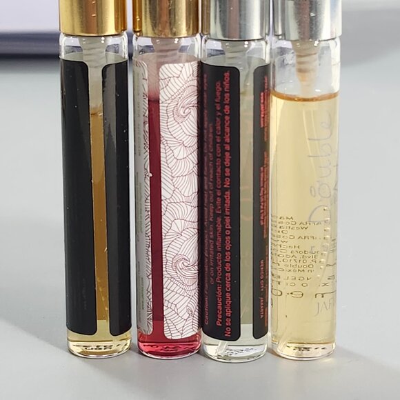 Jafra Mini 7ml Perfume 60 Bottle Storage Organizer Purple Travel Shoulder Bag - Picture 7 of 16